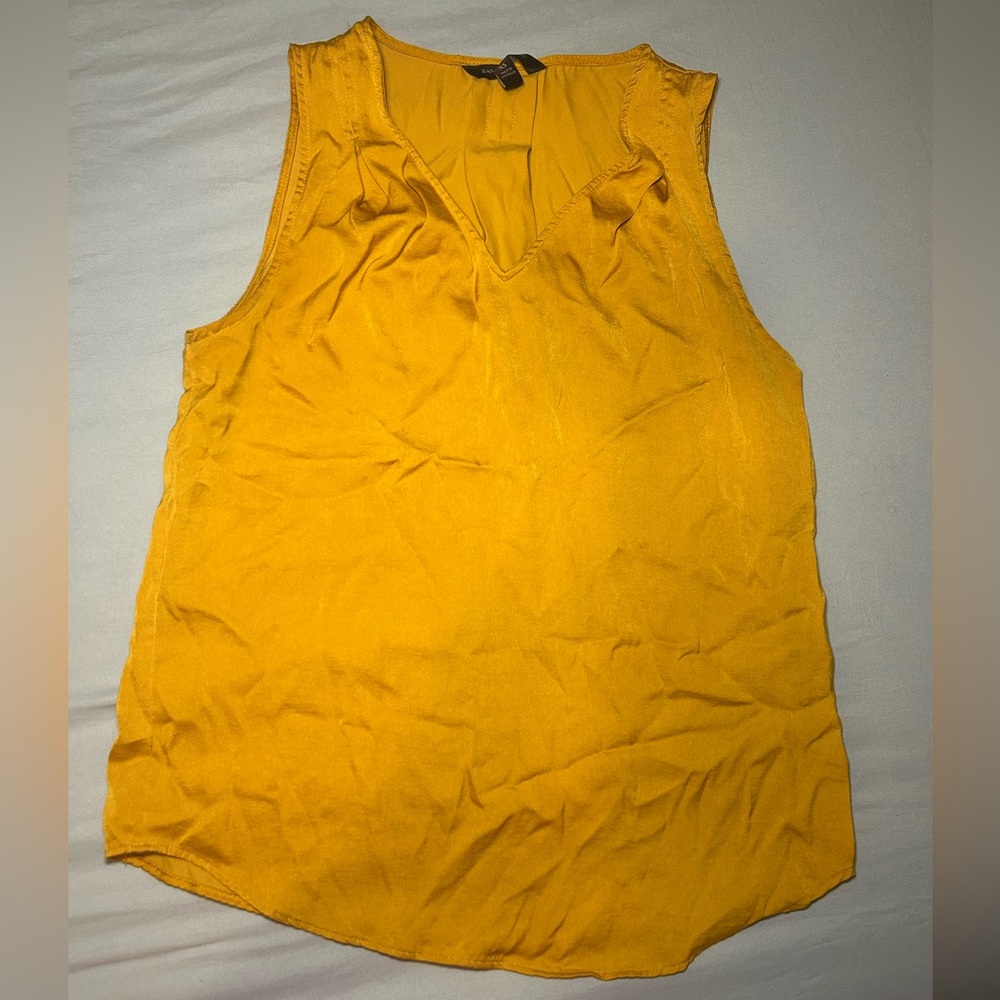 Banana Republic Mustard Tank Top
